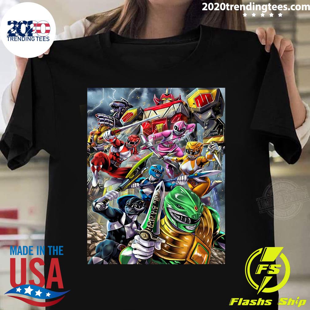 mighty morphin shirt