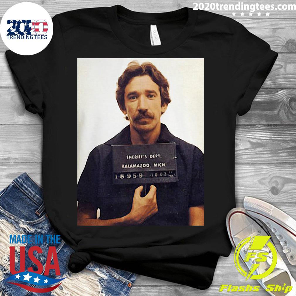 tim allen mugshot t shirt