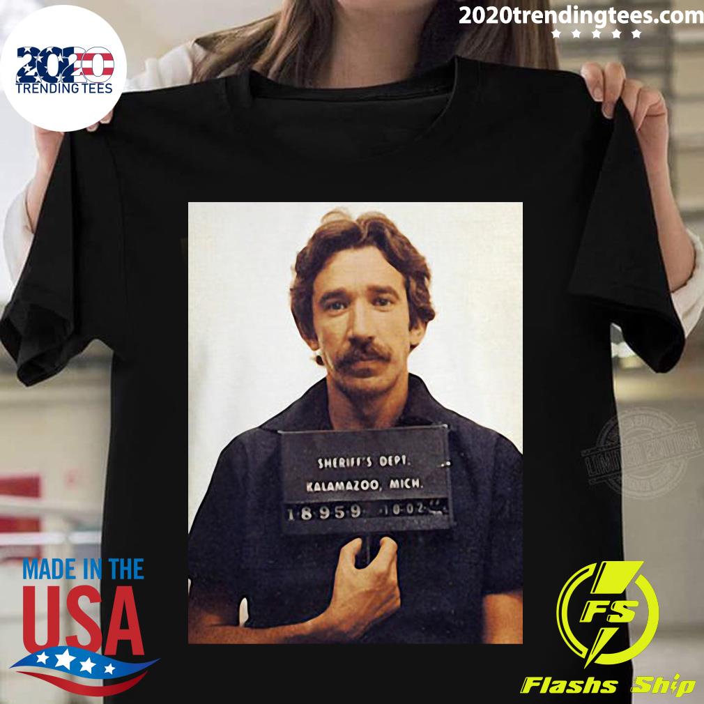 tim allen mugshot t shirt