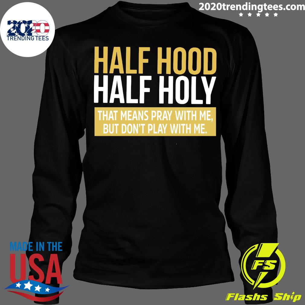 Custom Shirt Printing Custom T-Shirt Half Hood Half Holy T-Shirt| Personalized T-Shirt| Funny T-shirt Unisex Custom T-shirt
