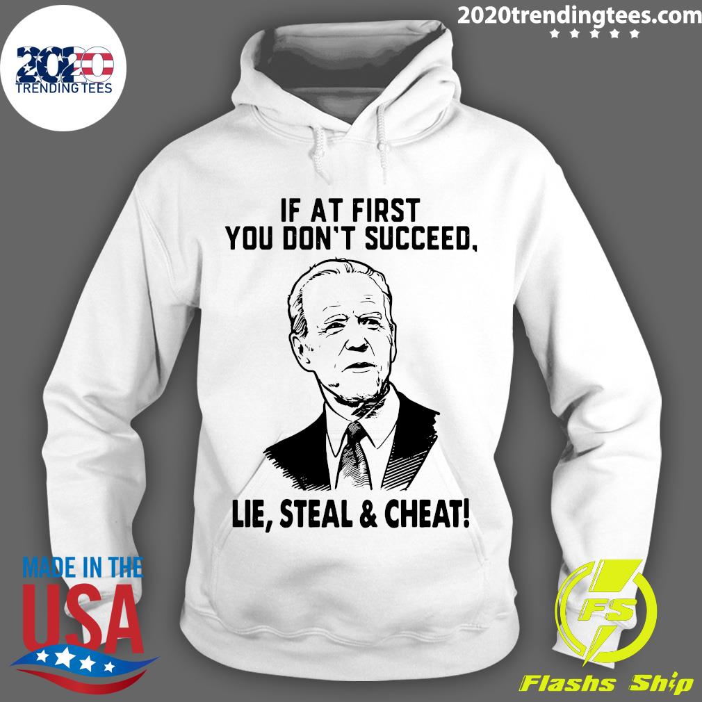 lie cheat steal t shirt