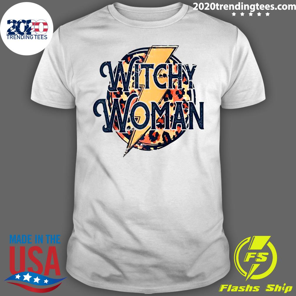 Official itchy Woman Leopard Halloween T-shirt