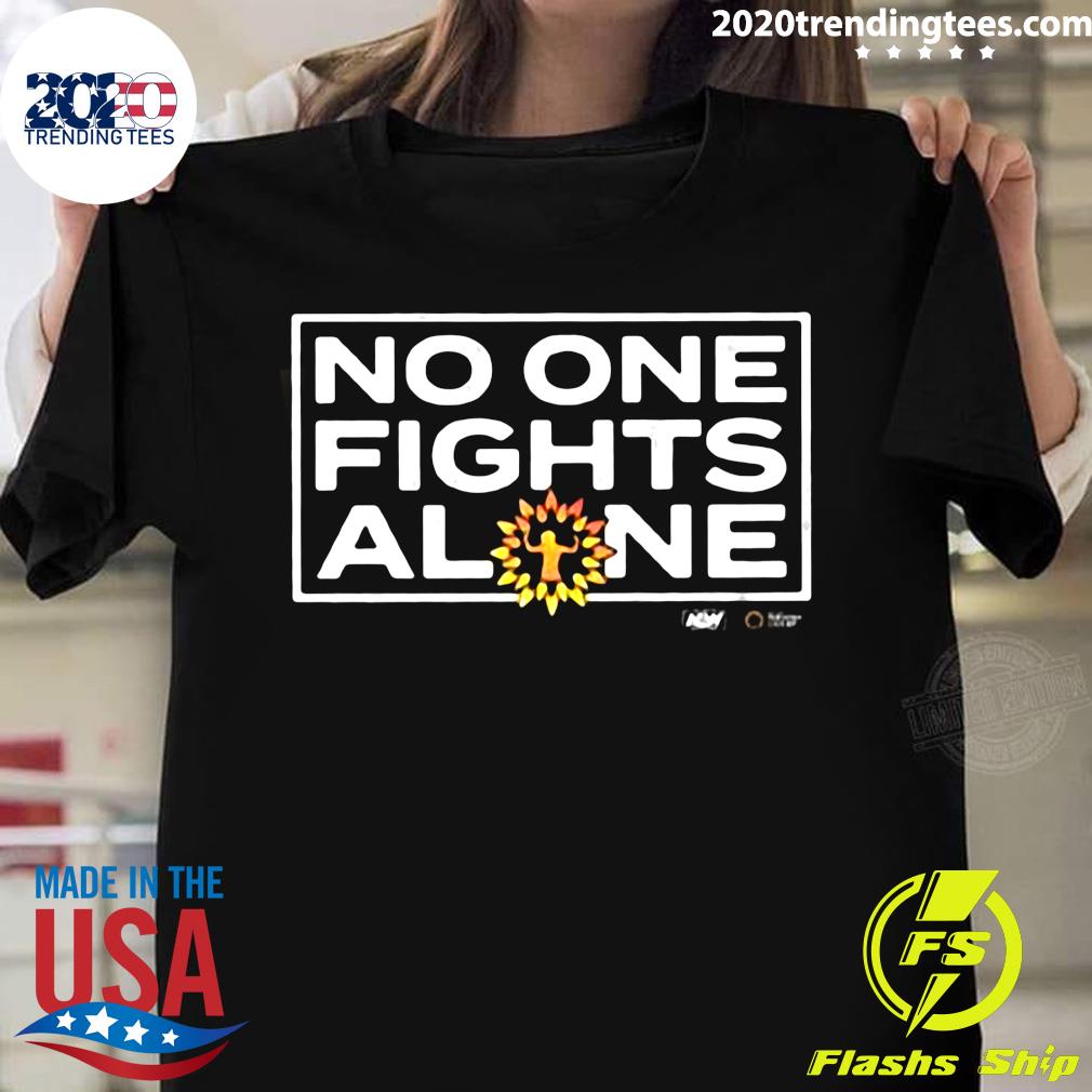 Piledrive Pediatric Cancer No One Fights Alone Shirt