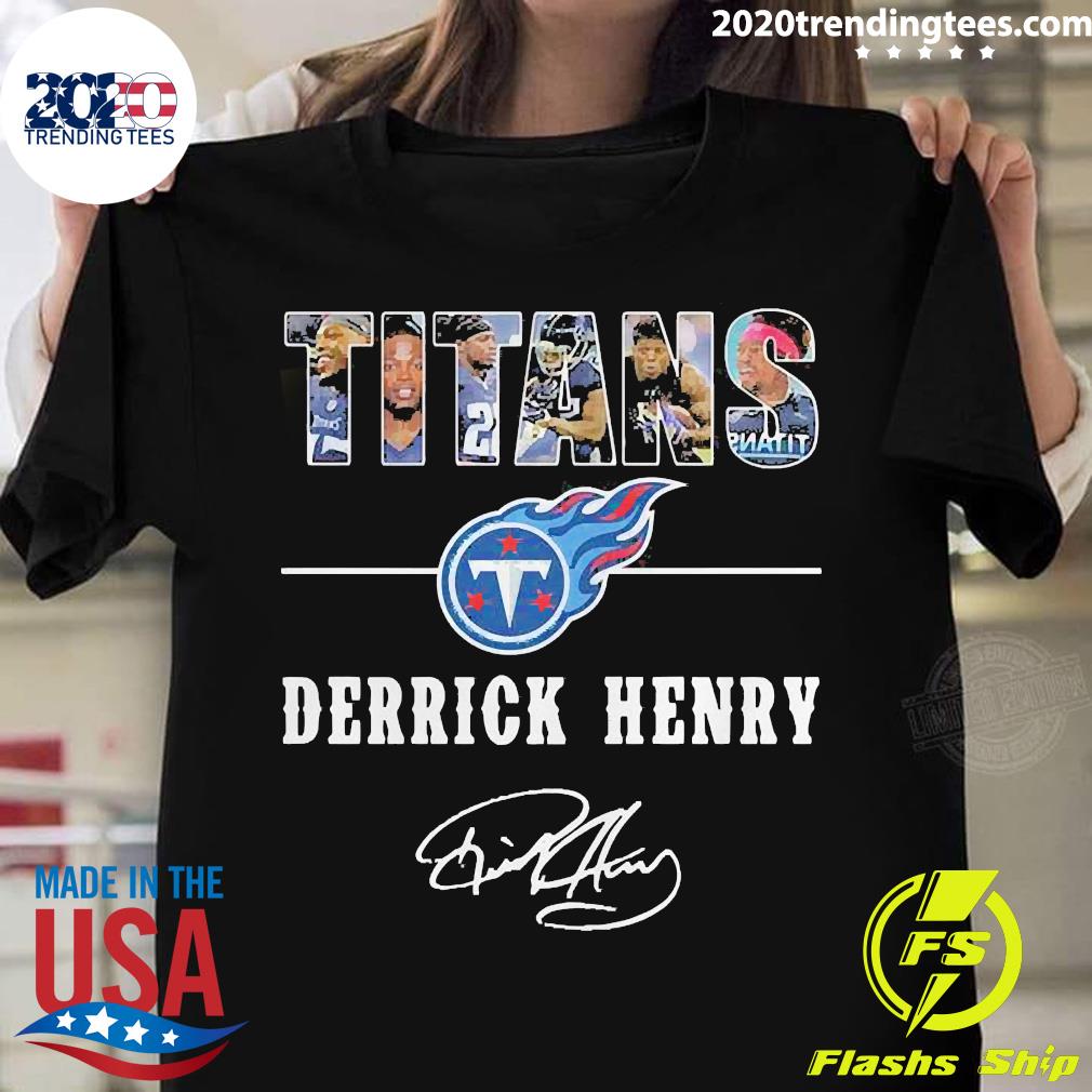 King Derrick Henry Signature Unisex T-Shirt - Teeruto