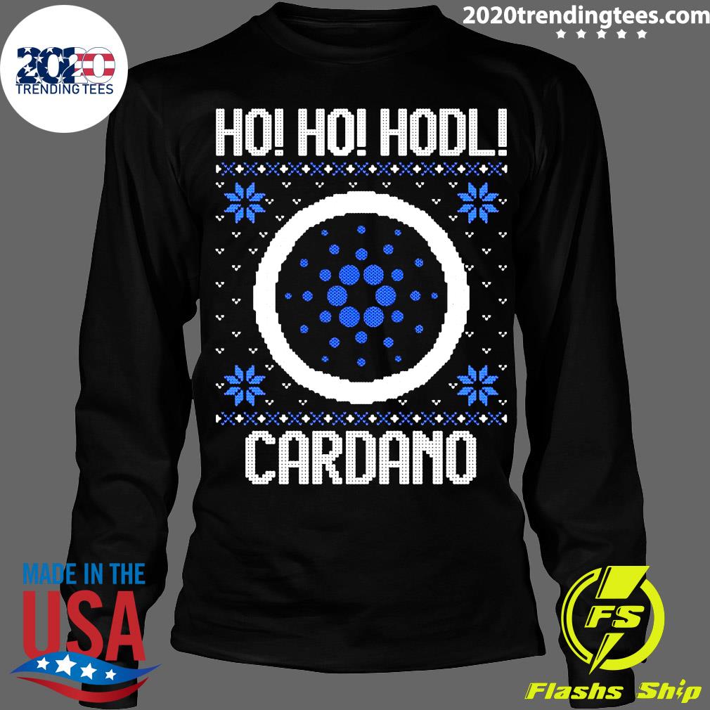 Ho Ho Hodl Crypto Shirt Crypto.com T-Shirt Christmas Cryptocurrency Shirt Funny Christmas Crypto Tee Hodl CRO Shirt