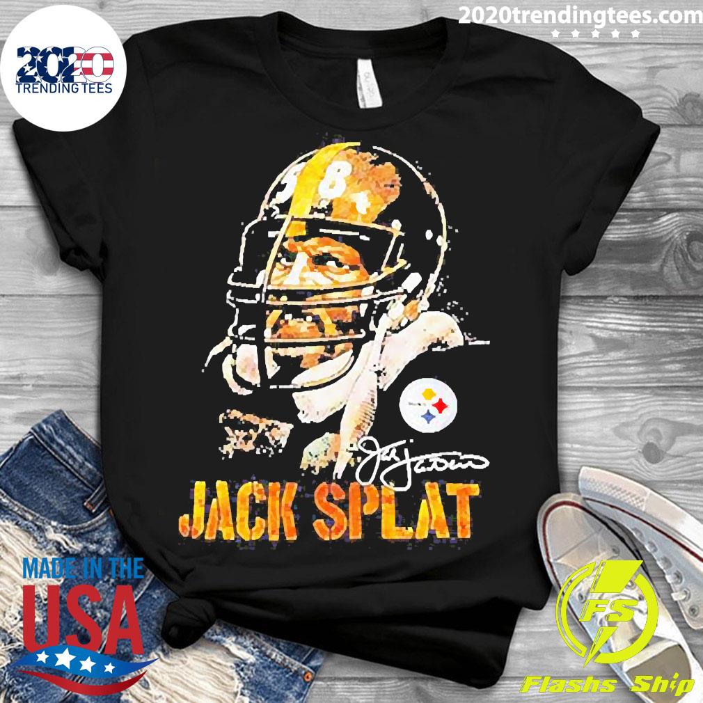 Jack Lambert Pittsburgh Steelers Men's Legend Olive Salute to Service  T-Shirt