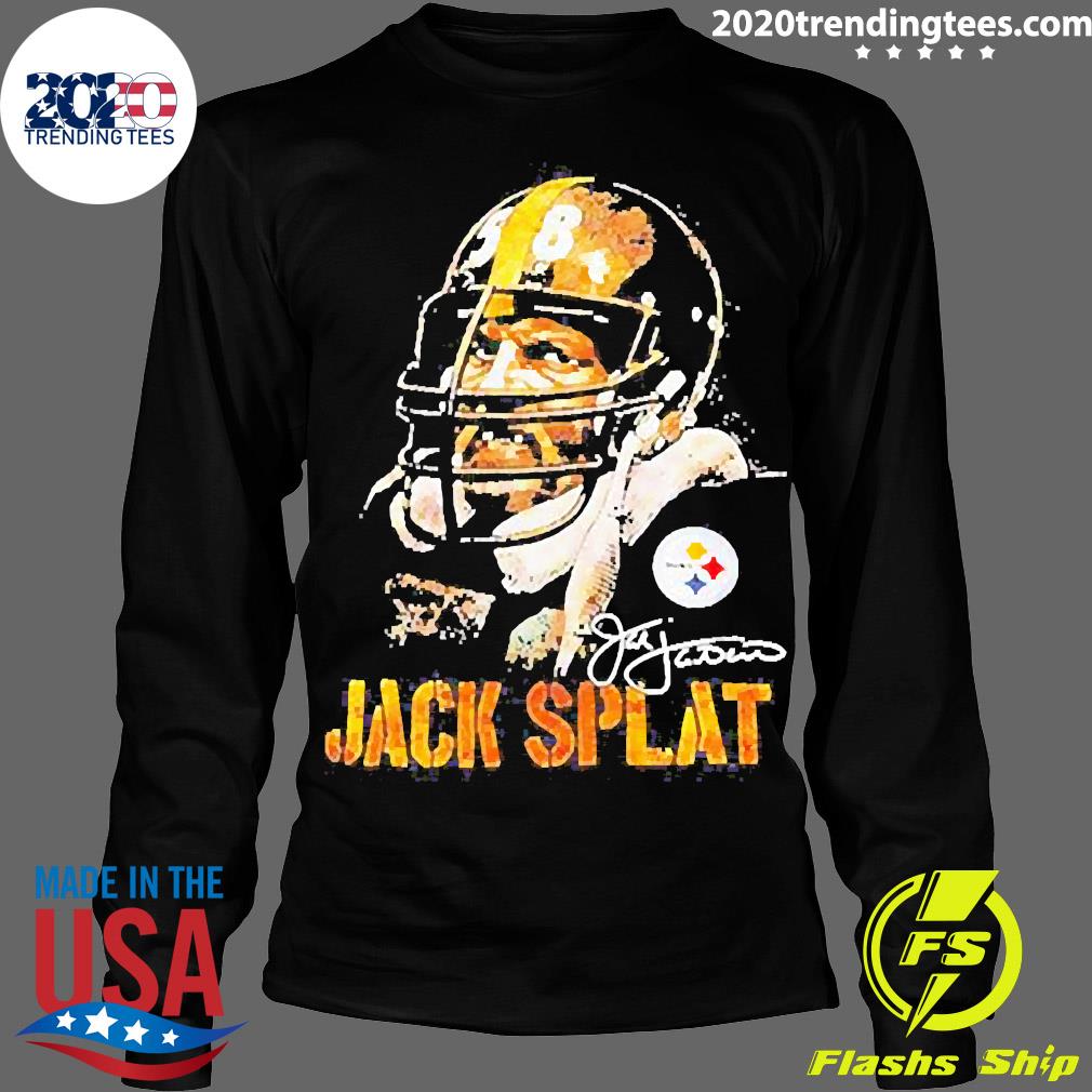 theSteelCityTshirts Jack Lambert Football Guy Pittsburgh Football Fan T Shirt Ladies / Black / Large