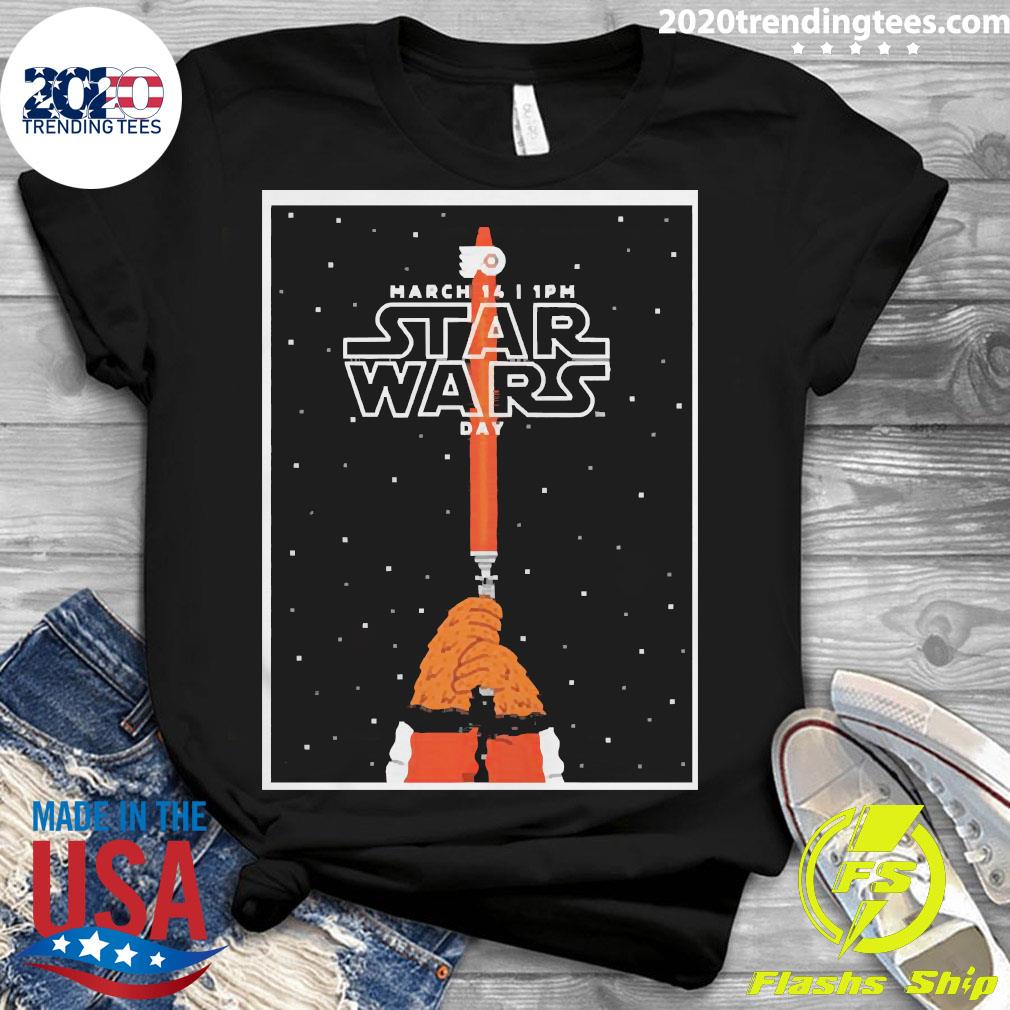 Official Philadelphia Flyers Star Wars Night T-shirt - 2020