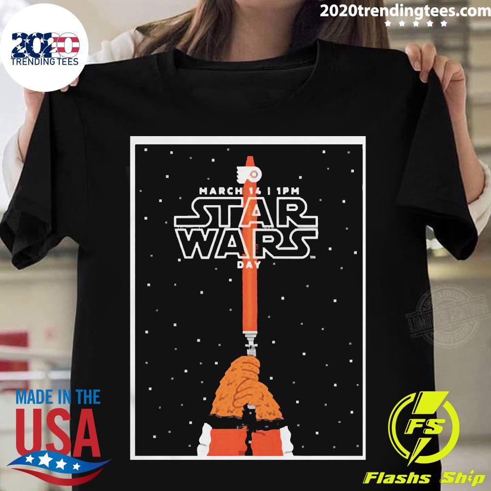Official Philadelphia Flyers Star Wars Night T-shirt - 2020