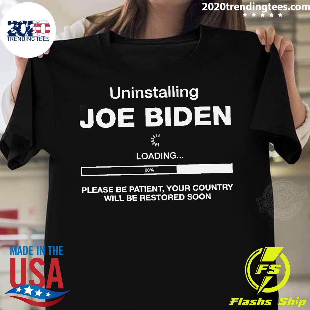 uninstalling 2020 t shirt