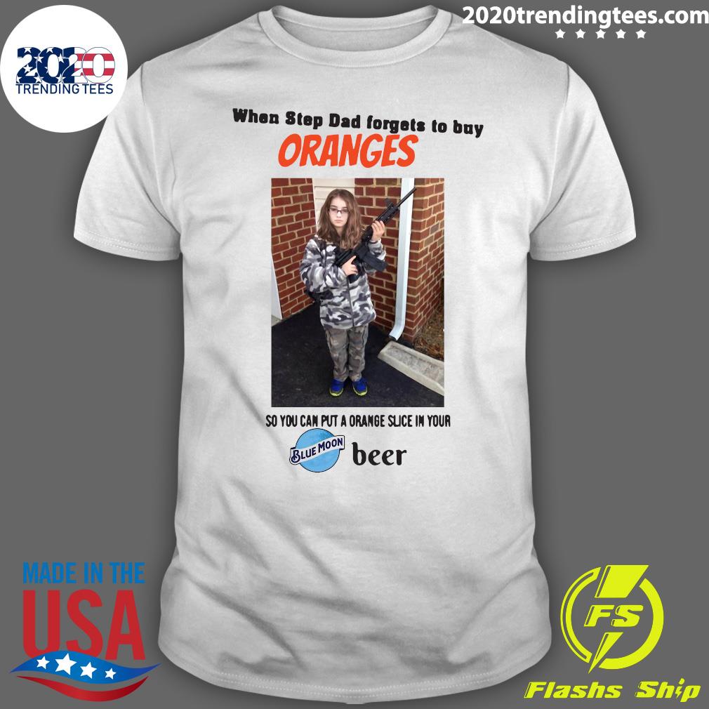 blue moon beer t shirt