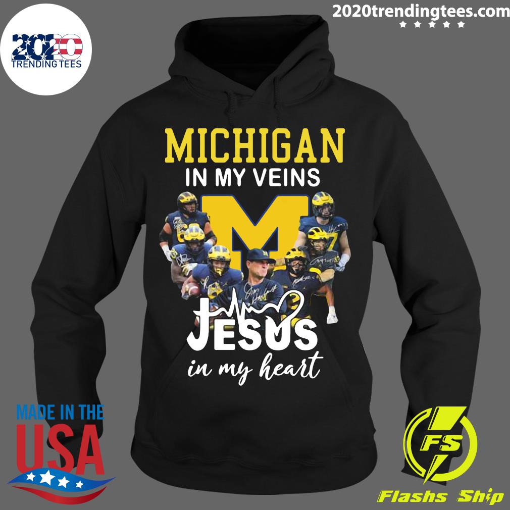 Detroit Tigers Logo 2023 In My Veins Jesus In My Heart Shirt - Peanutstee