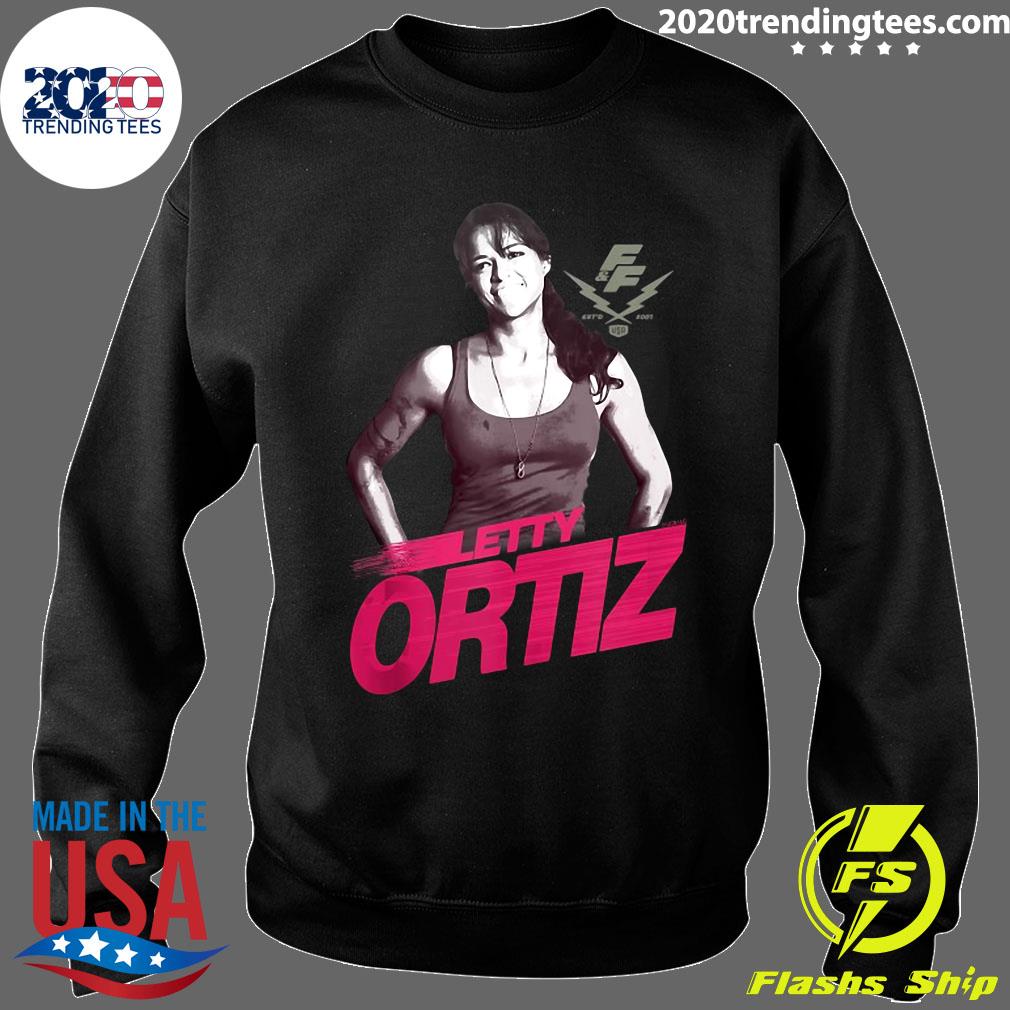 Official Fast Furious Letty Ortiz Smiling Portrait T-shirt