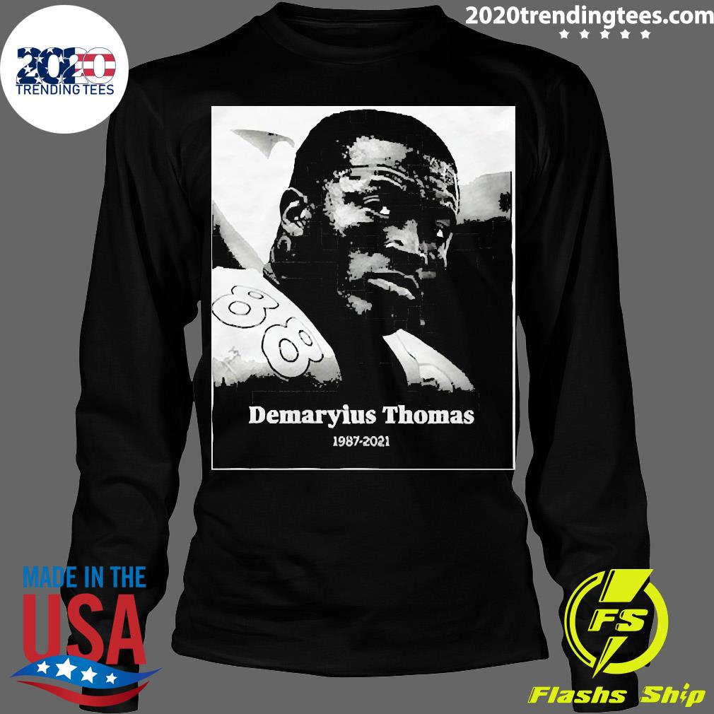 RIP Demaryius Thomas Denver Broncos 1987-2021 shirt, hoodie