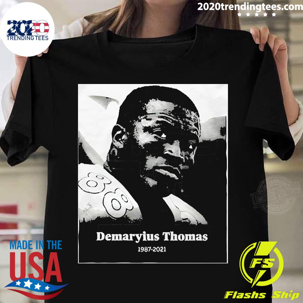 RIP Demaryius Thomas Denver Broncos 1987-2021 shirt, hoodie, sweater, long  sleeve and tank top