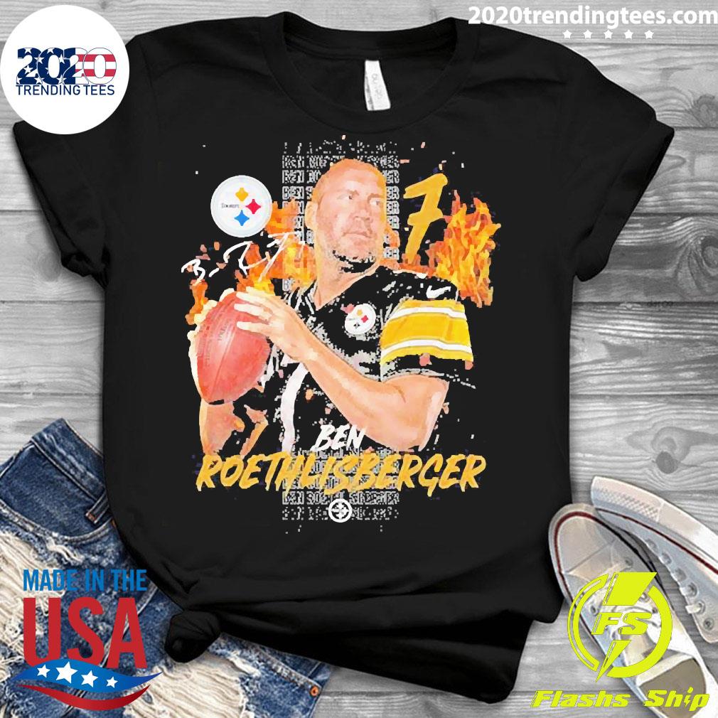 Thank You Ben Roethlisberger 7 Pittsburgh Steelers Football Shirt, hoodie,  sweater, long sleeve and tank top