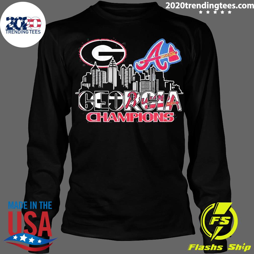 2021 Champions UGA Georgia Bulldogs Braves Shirt, hoodie, sweater