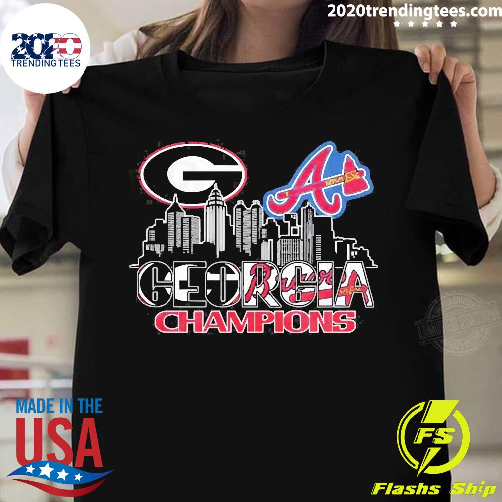 2022 Champions Uga Bulldogs Braves Ncaa Georgia Bulldogs shirt, hoodie,  sweater, long sleeve and tank top