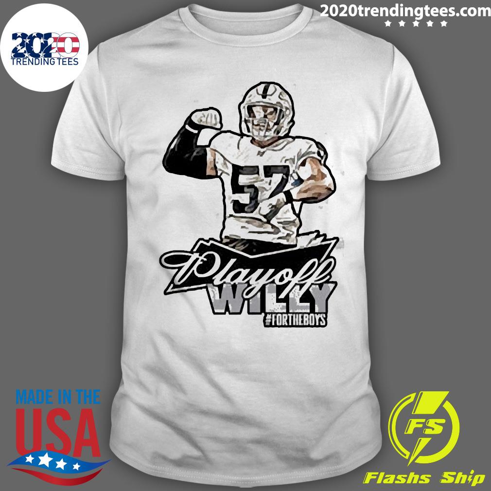 Official Barstool Sports Store Playoff Willy For The Boys T-shirt