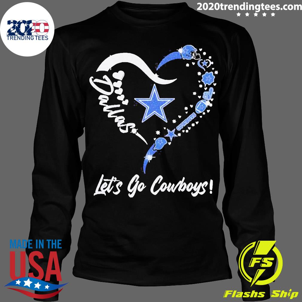 Dallas Cowboys Shirt Go Cowboys Bleached T-Shirt - Trendingnowe