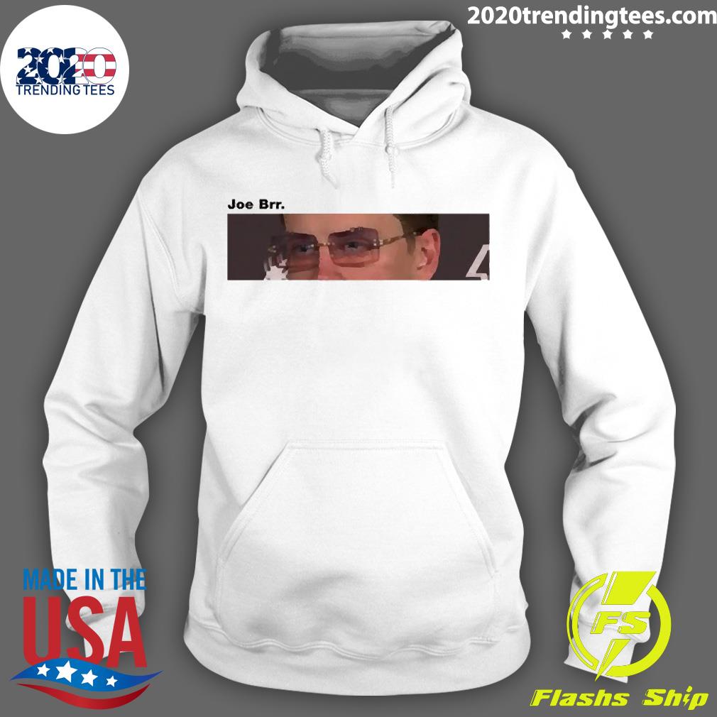 Official Barstool Sports Store Joe Brr Joe Burrow Crewneck T-shirt