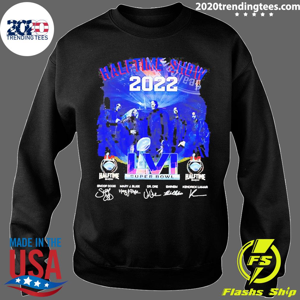 Super Bowl 2022 Halftime Show Signautres Shirt, hoodie, sweater, long  sleeve and tank top