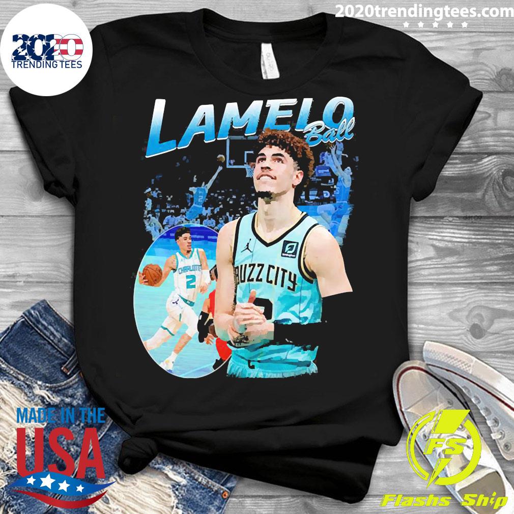 Vintage 90s Basketball Bootleg Style T-shirt Lamelo Ball 