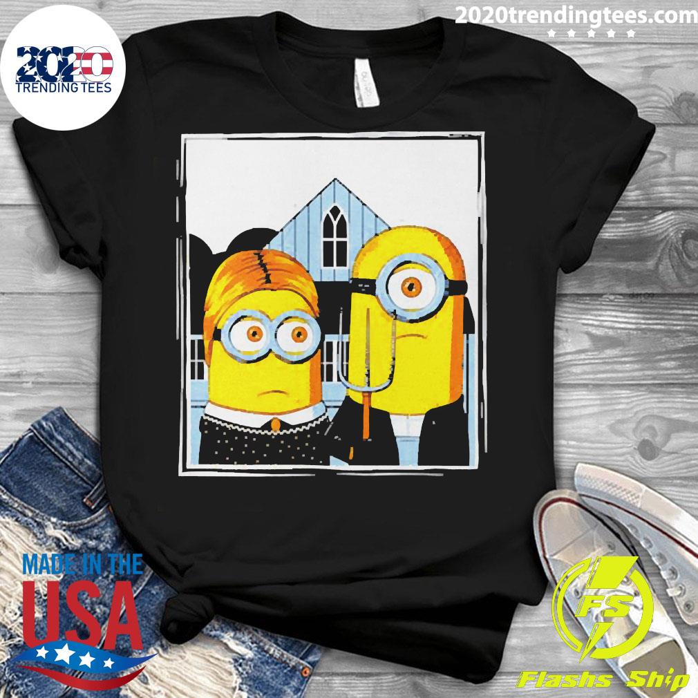 american gothic parody minions