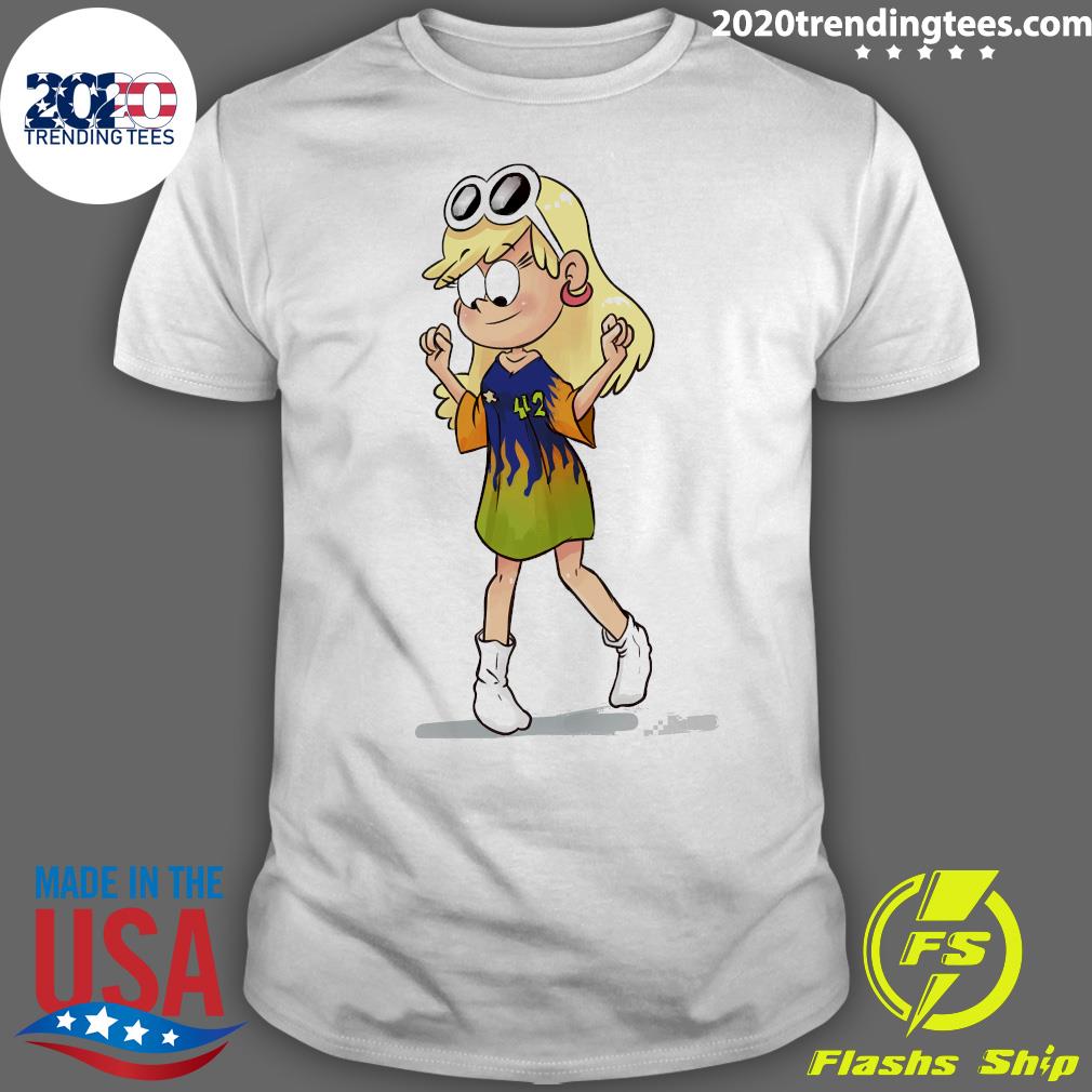 Nice the Loud House Leni Loud T shirt 2020 Trending Tees