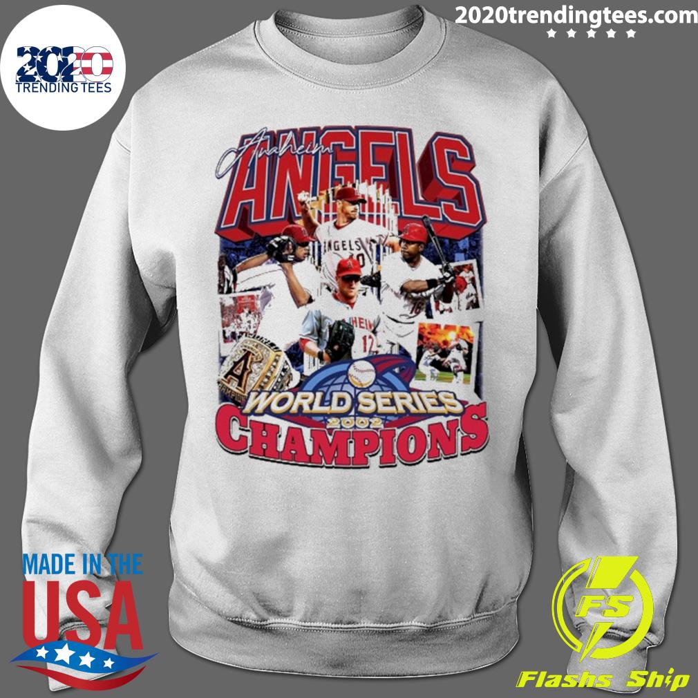 Anaheim angels world series 2002 champions shirt, hoodie, sweater, long  sleeve and tank top