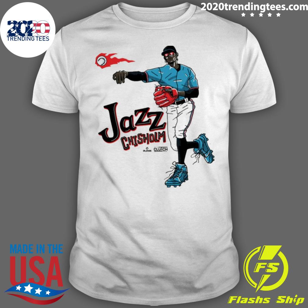 Jazz Chisholm Toon Mlbpa Loud Marlins Shirt, hoodie, sweater, long