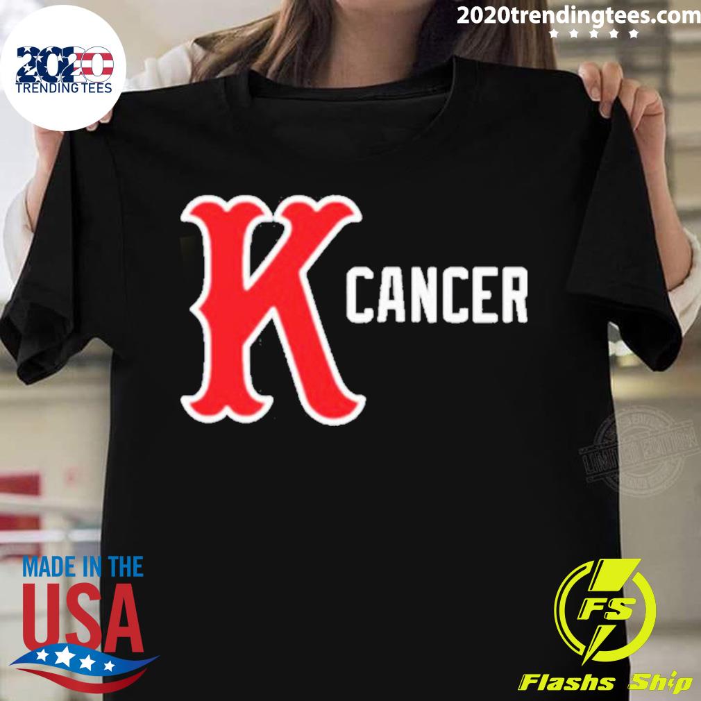 K cancer the jimmy fund Boston Red Sox shirt, hoodie, sweater, long sleeve  and tank top