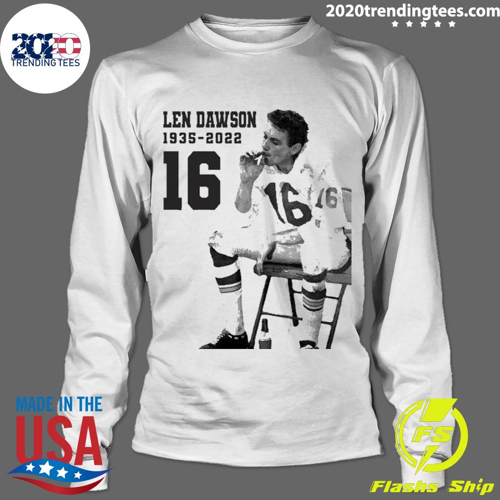 Len dawson smoking shirt, hoodie, sweater, long sleeve and tank top