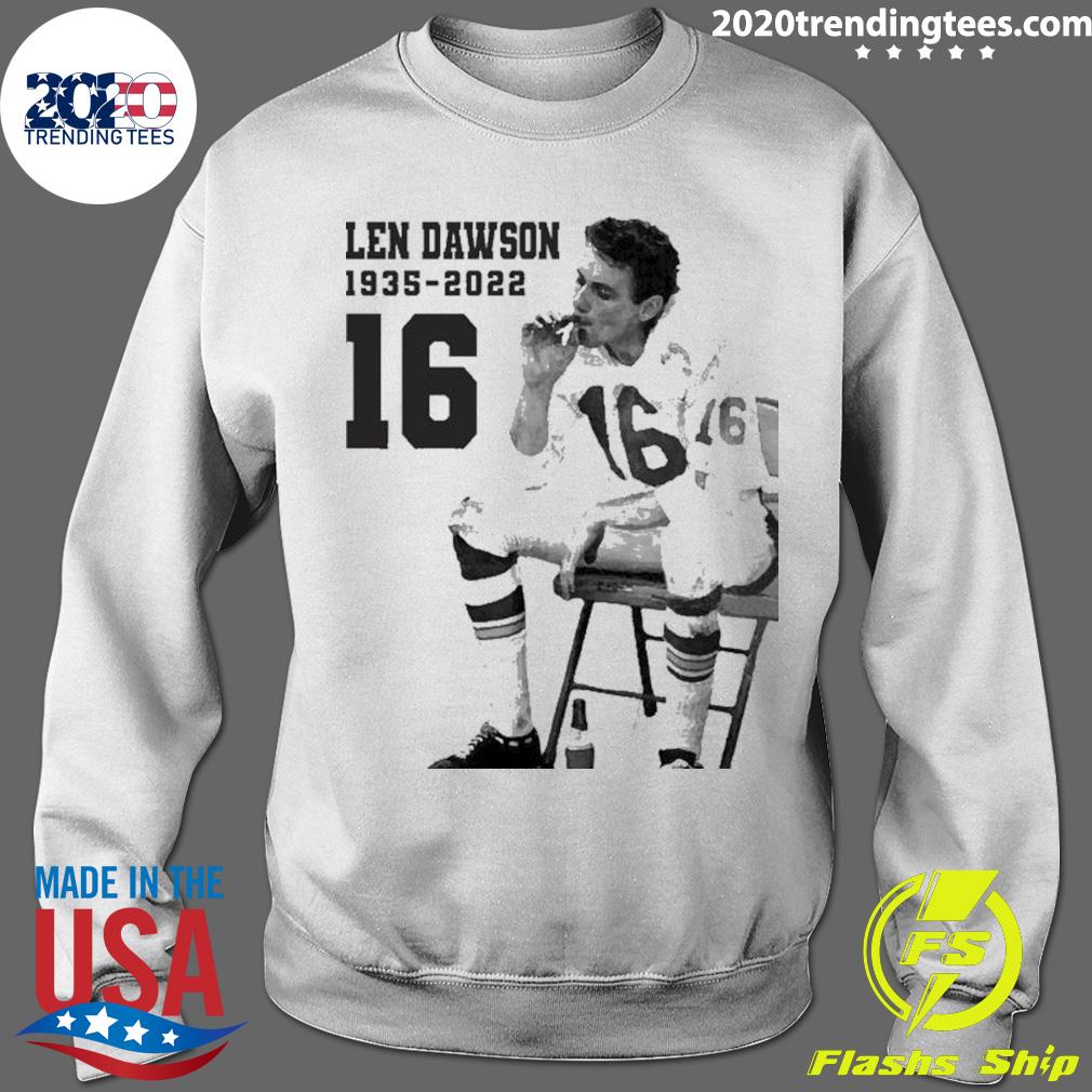 Kansas city Len Dawson smoking Shirt - NVDTeeshirt