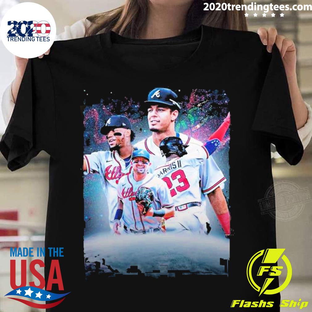 Austin Riley Atlanta Bold Number Baseball Shirt, hoodie, sweater,  longsleeve and V-neck T-shirt