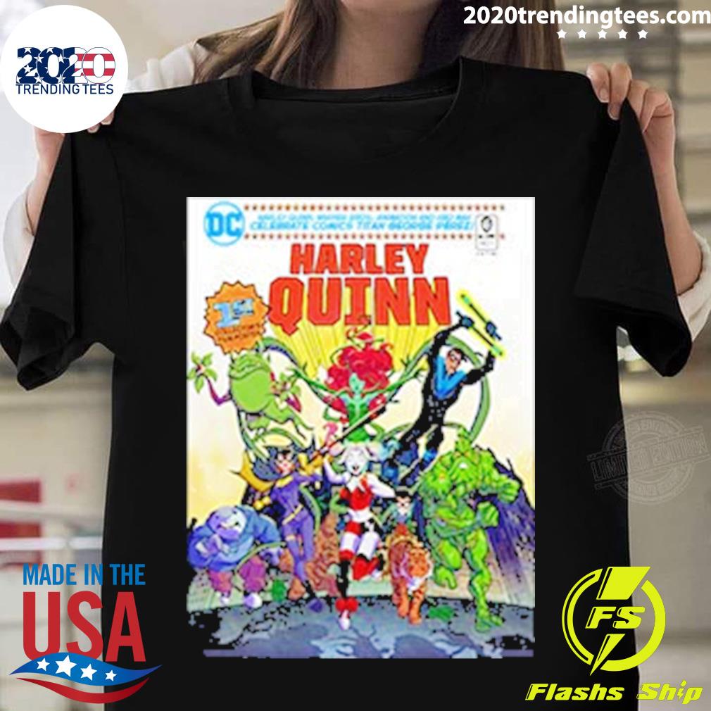 Nice dC Comics Harley Quinn Vintage T-shirt