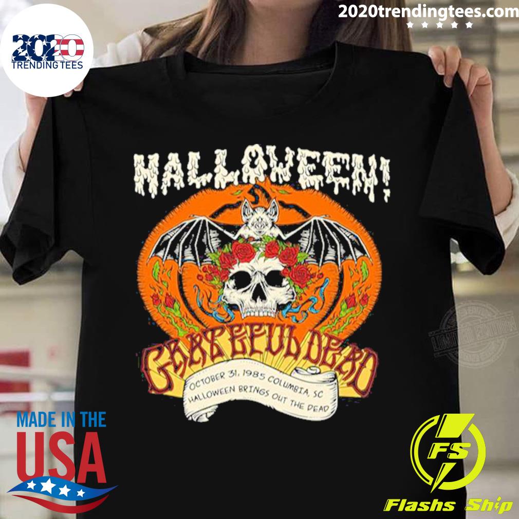 Nice grateful Dead Halloween T-shirt