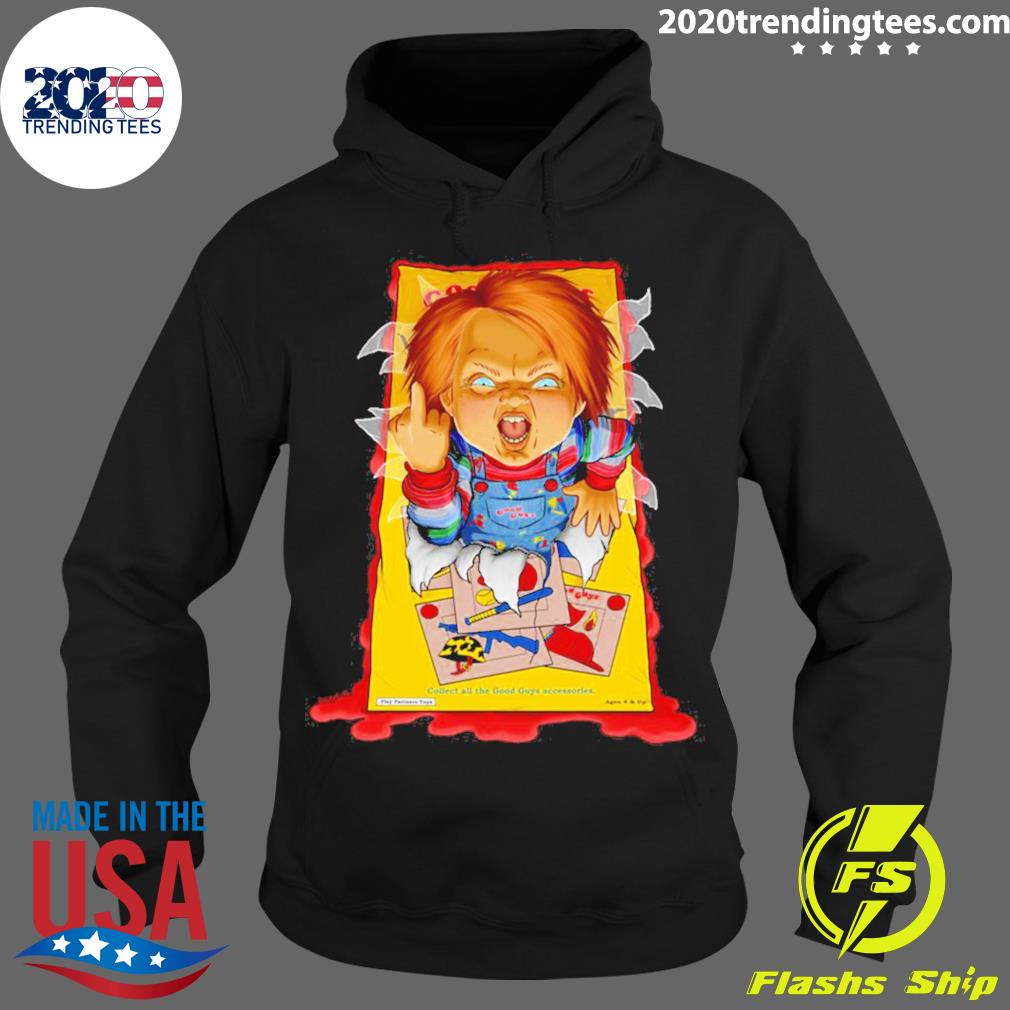 Nice unboxing Chucky T-s Hoodie