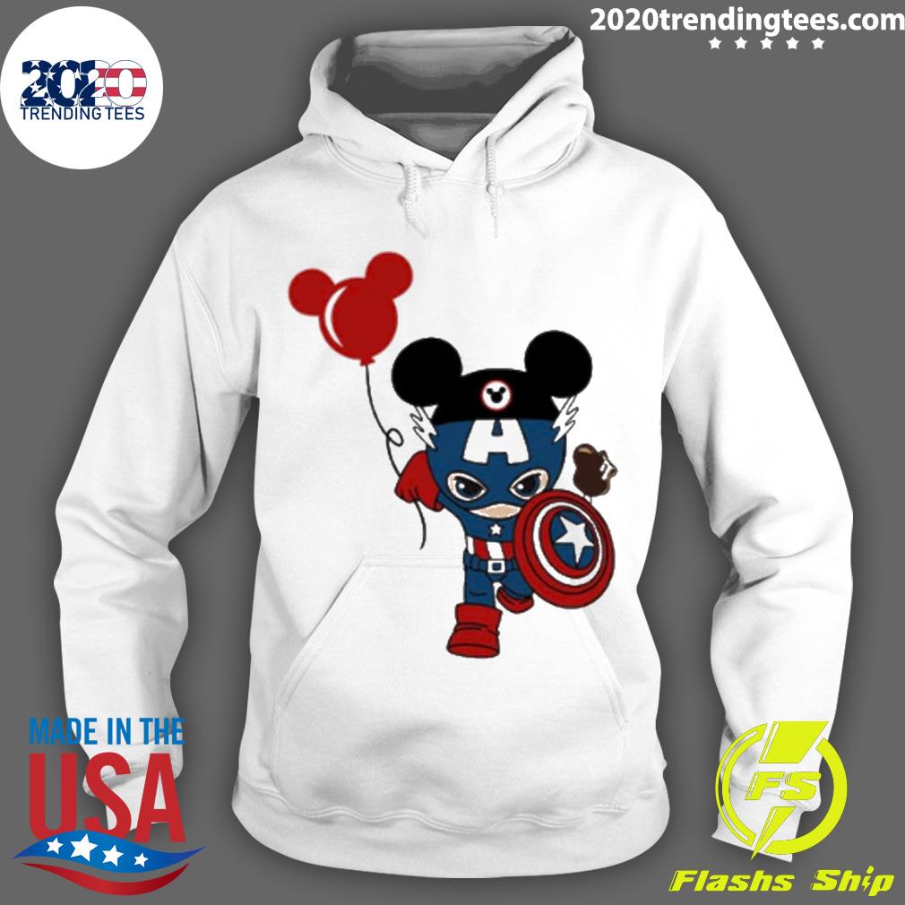 Official captain America T-s Hoodie
