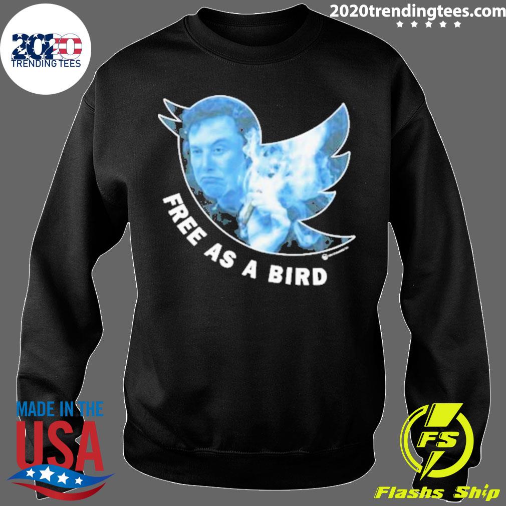 Official elon Musk Twitter Free As A Bird T-shirt - 2020 Trending Tees