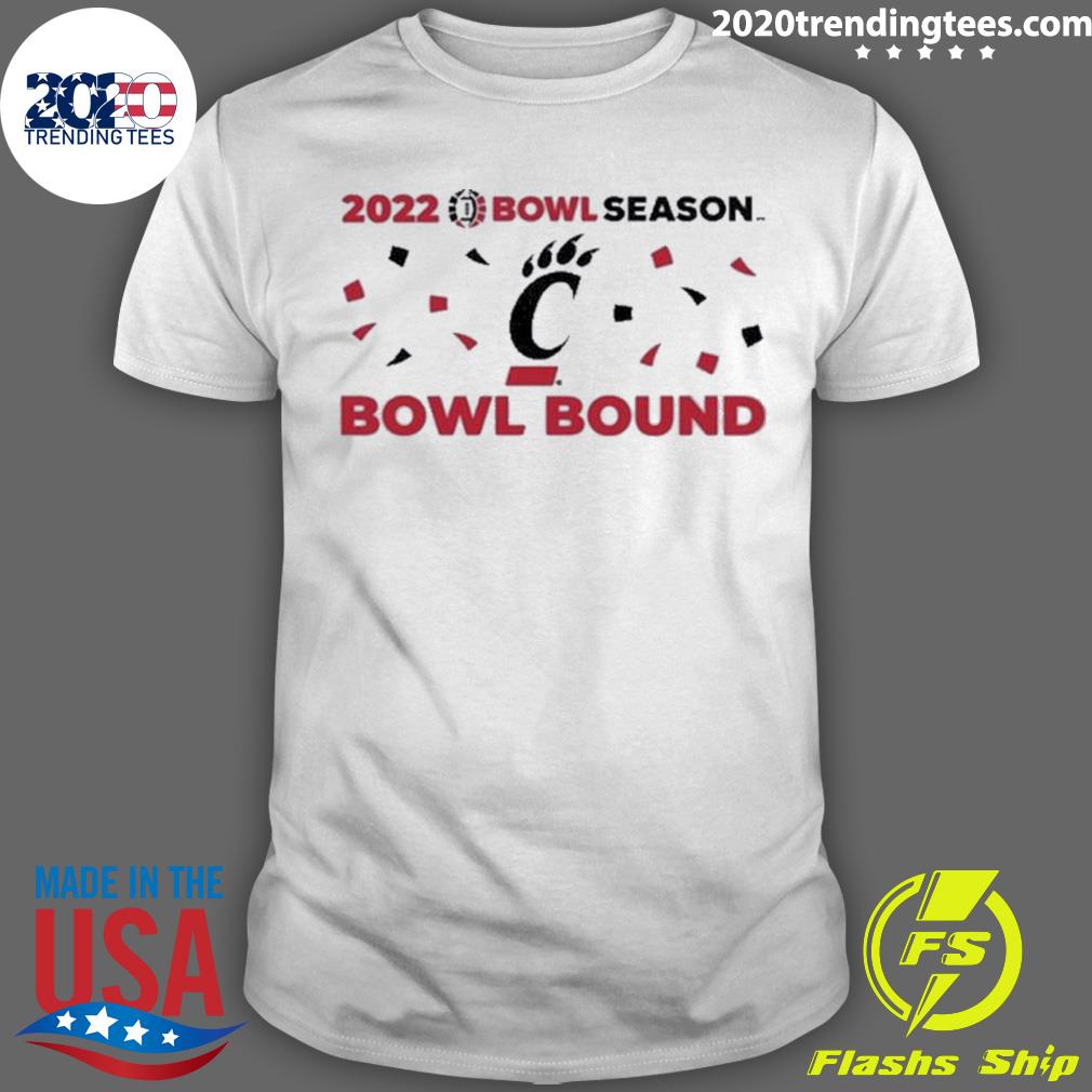 Official football Cincinnati Bowl Season Bowl Bound T-shirt