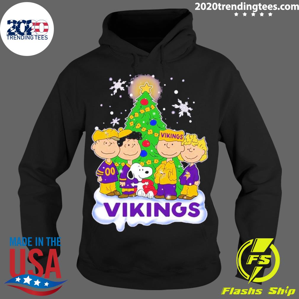 Snoopy The Peanuts Minnesota Vikings Christmas Funny Shirt - High-Quality  Printed Brand