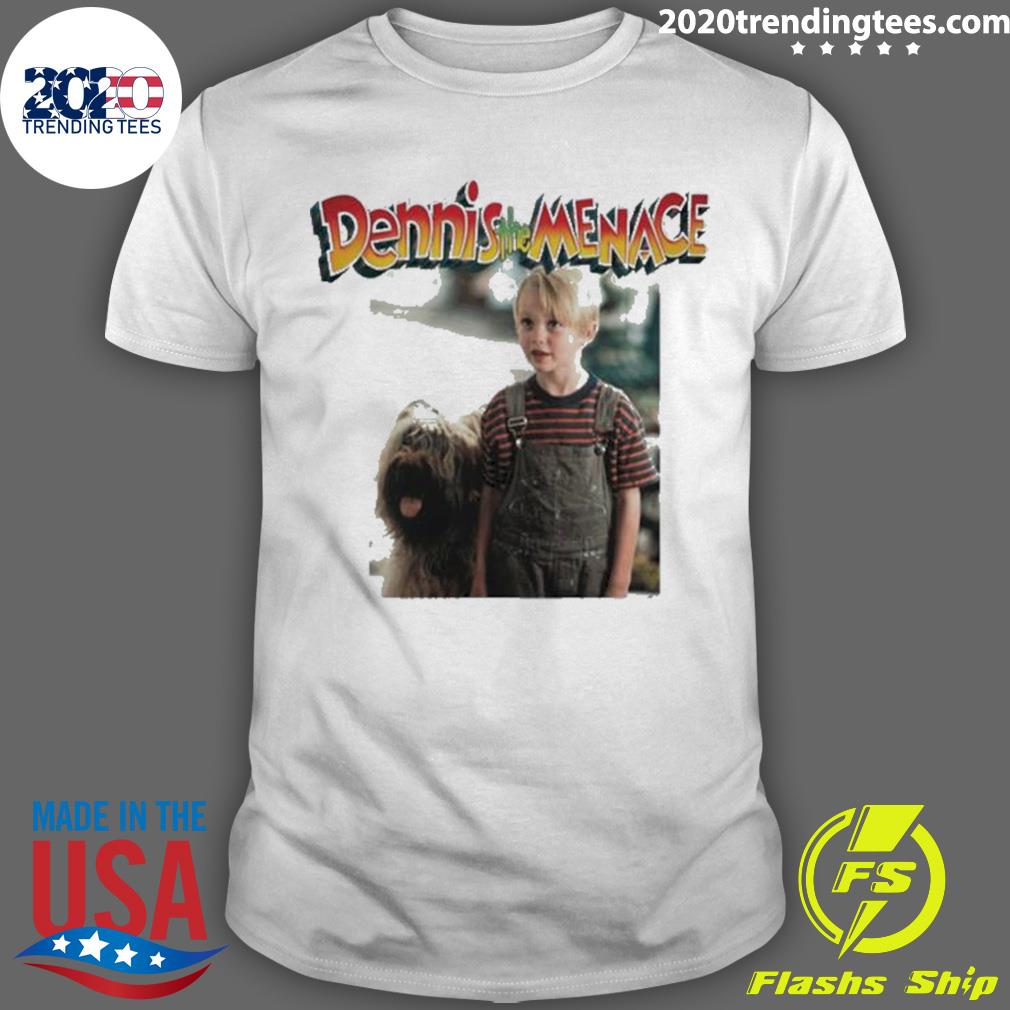 Official lovely Dennis The Menace Graphic T-shirt