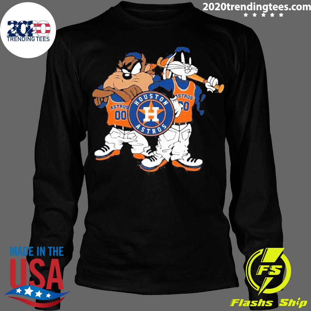 Official mLB Houston Astros Looney Tunes Taz And Bunny 2022 T-shirt - 2020  Trending Tees