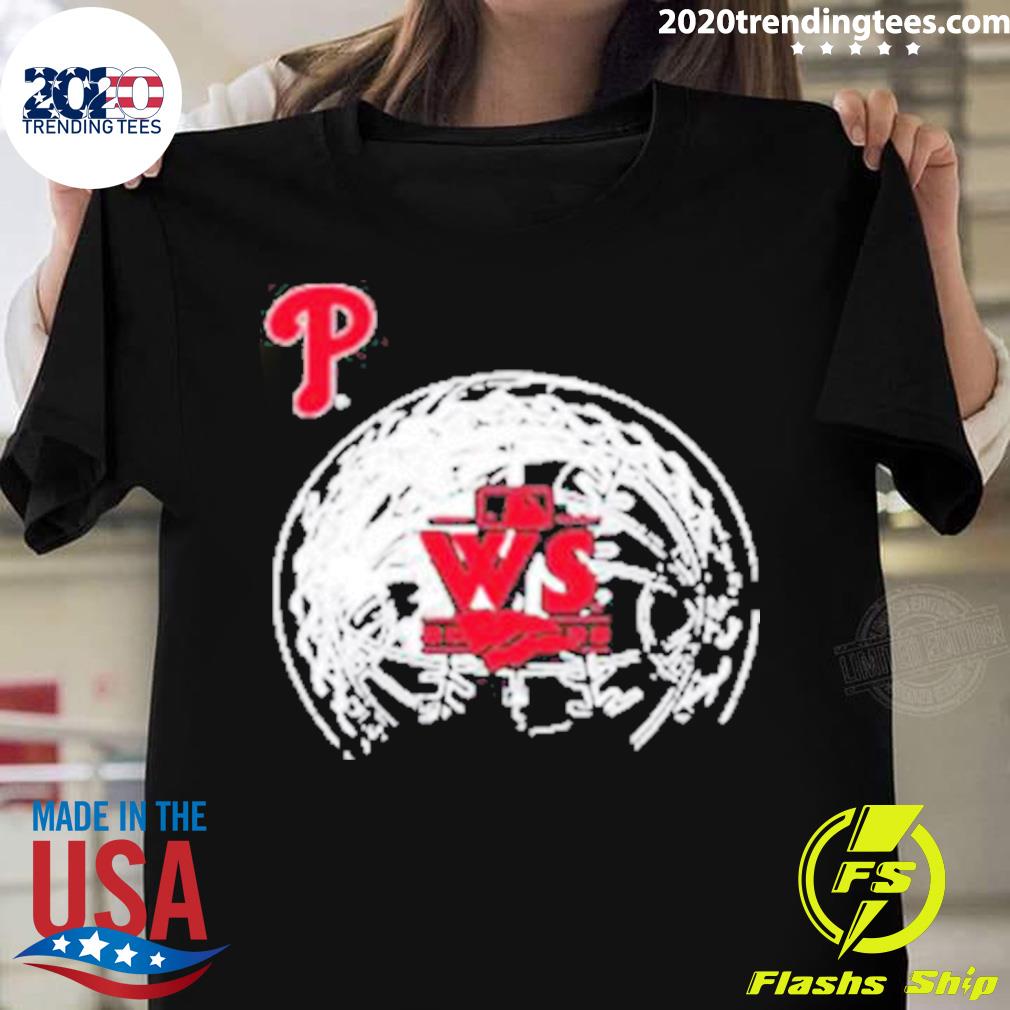 Philadelphia Phillies Nike 2022 World Series Worldwide Event T-Shirt - Black