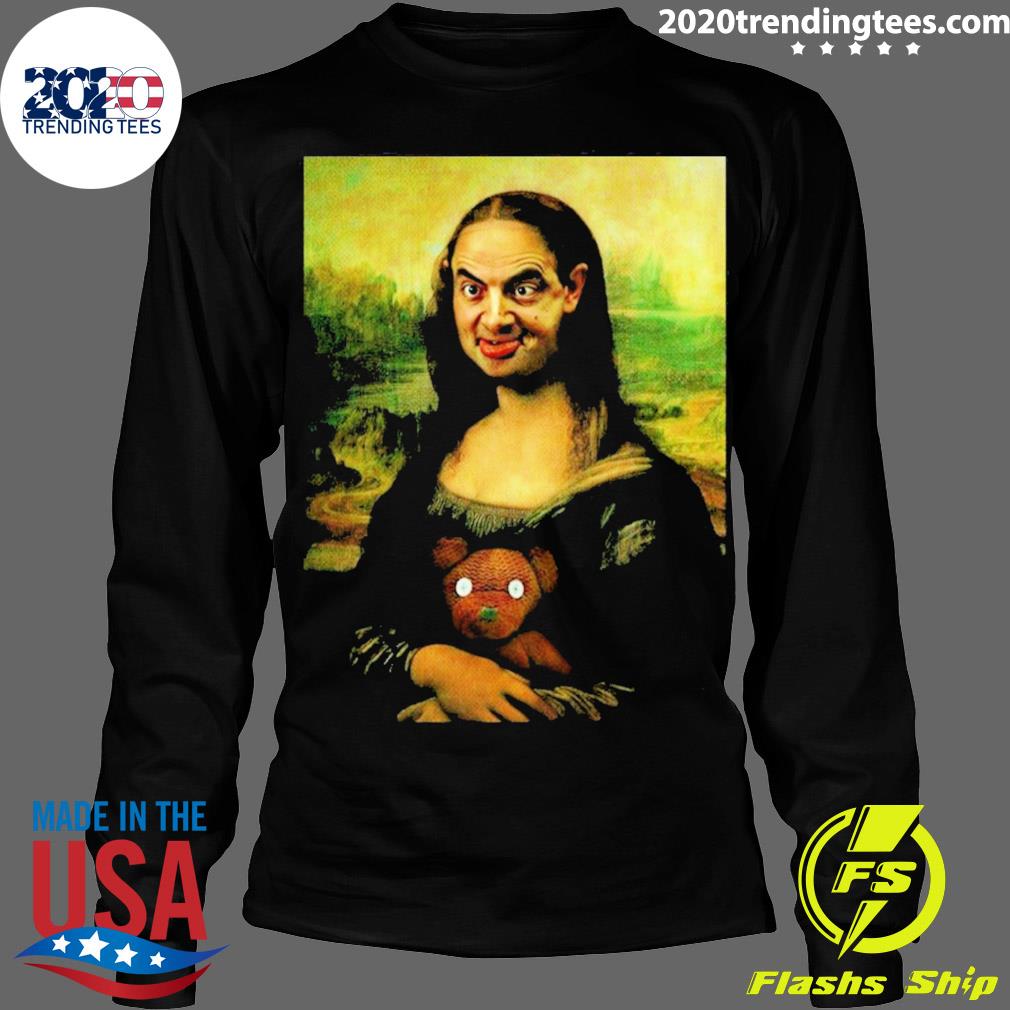 Official mona Lisa Mr. Bean Design T-shirt - 2020 Trending Tees