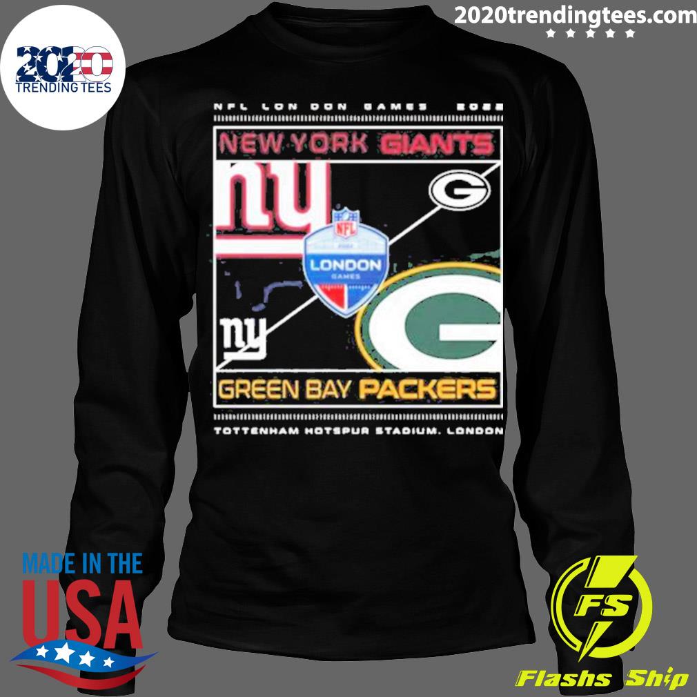 NFl London Games 2022 New york Giants vs Green Bay Packers shirt, hoodie,  sweater, long sleeve and tank top