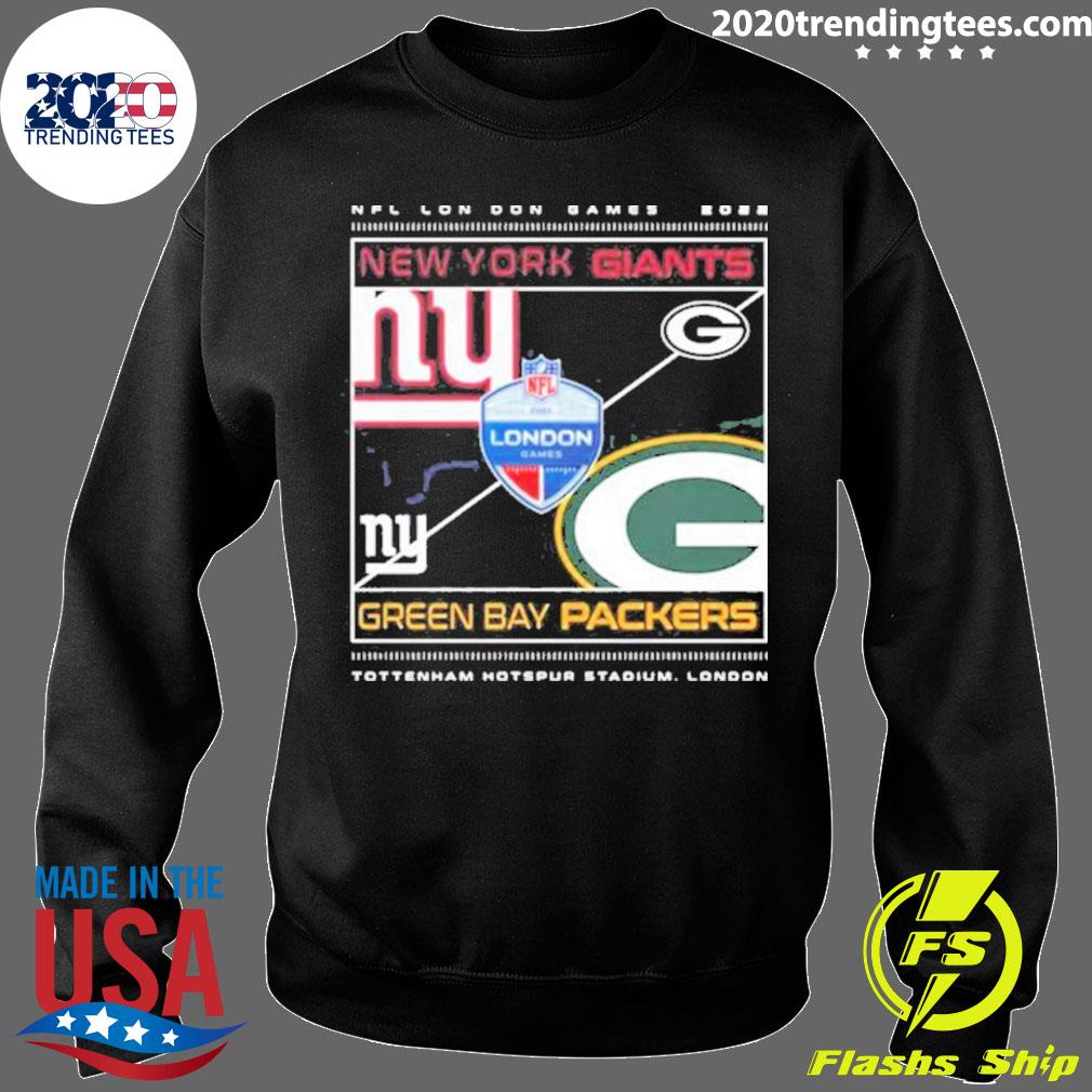 NFl London Games 2022 New york Giants vs Green Bay Packers shirt, hoodie,  sweater, long sleeve and tank top