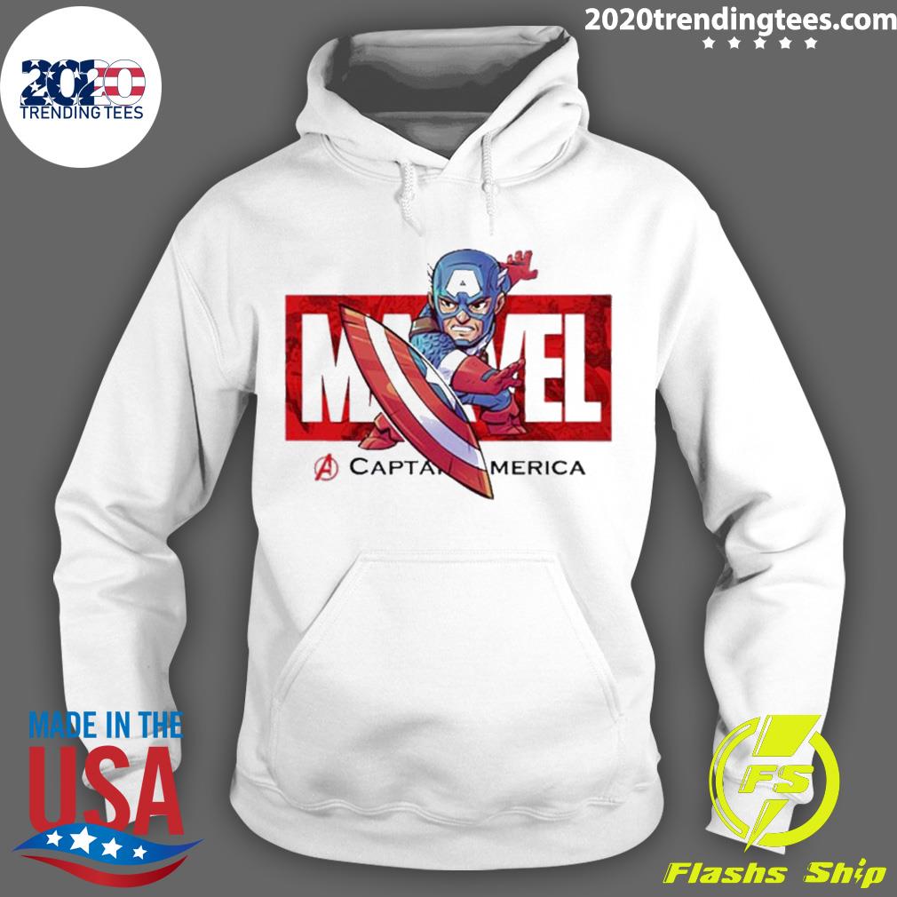 Official red Captain America T-s Hoodie