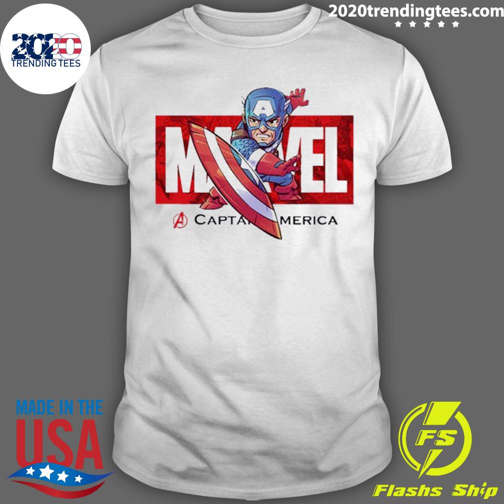 Official red Captain America T-shirt